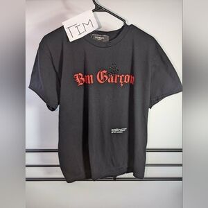Men’s Black "Bon Garçon" Graphic Tee
